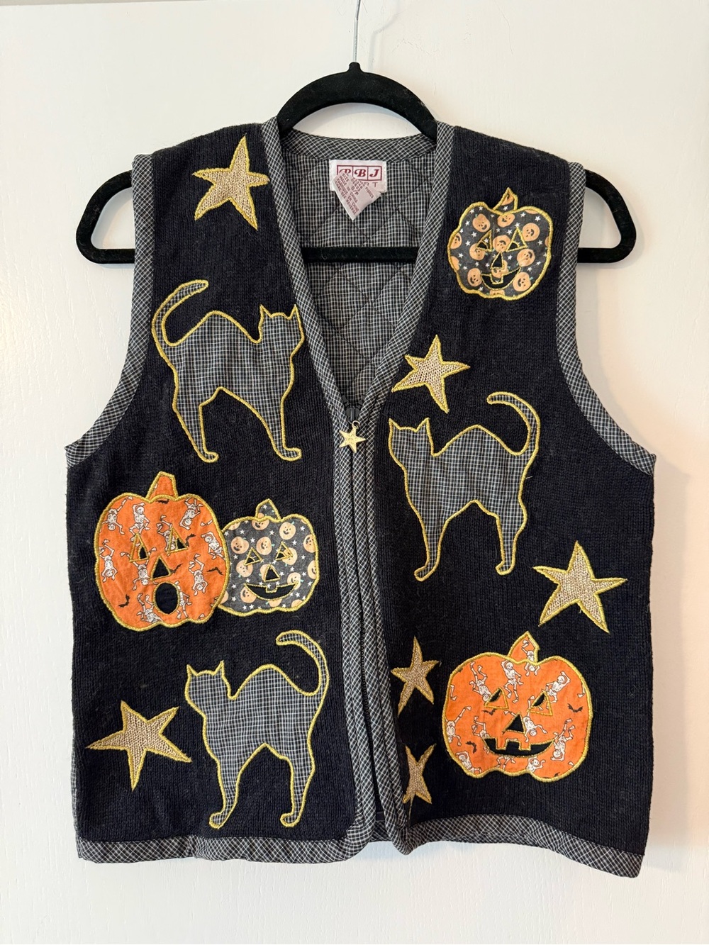 Vintage PBJ sport Halloween vest